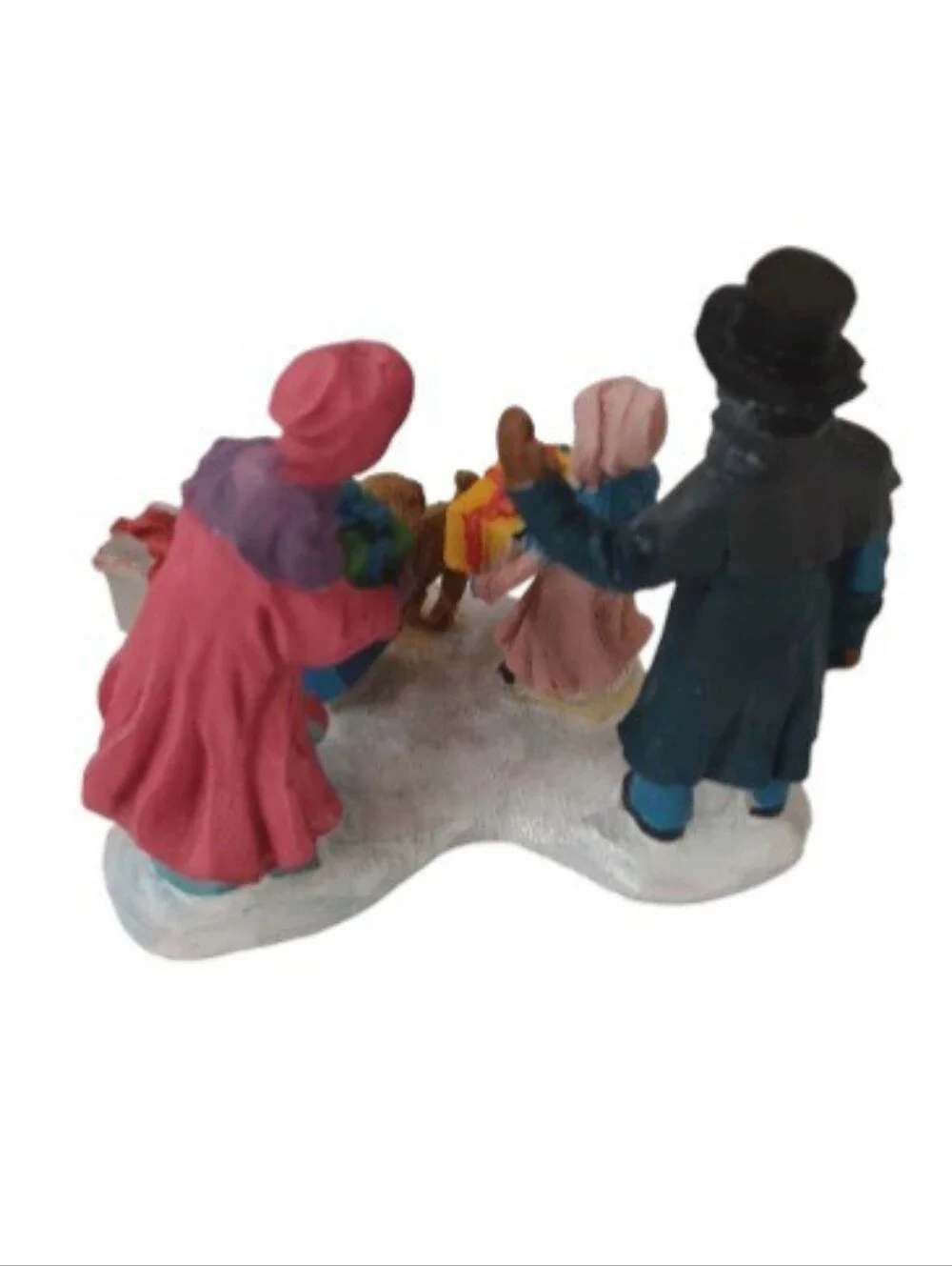 Vintage Trim A Home Family Christmas Village Figurine | Gifts | Dog